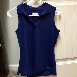 Royal blue Columbia sleeveless top